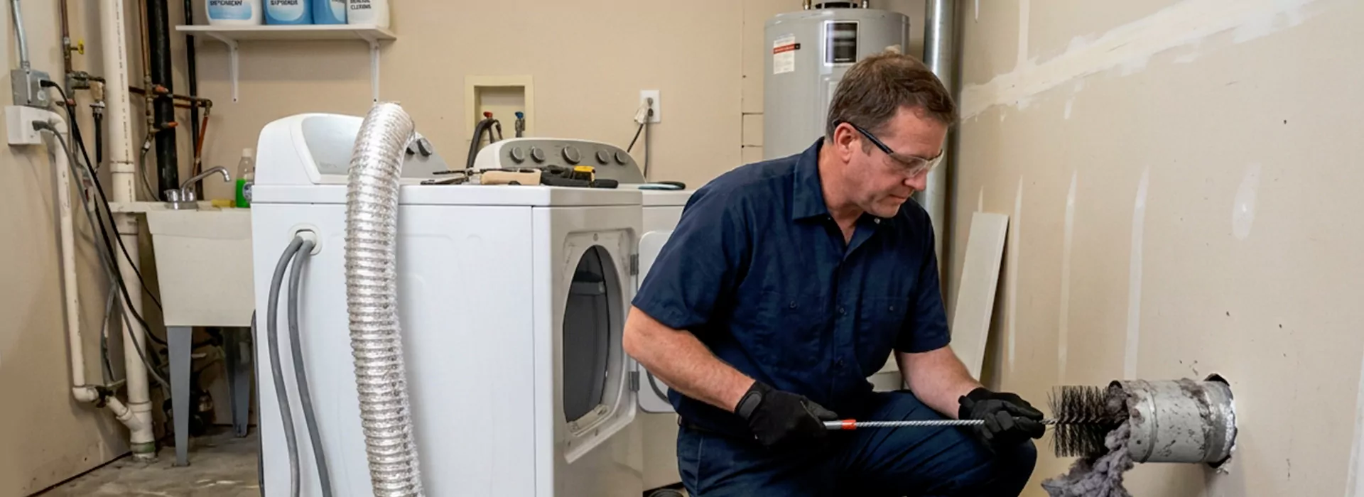 Clogged Dryer Vent Repair in Mansfield, Texas