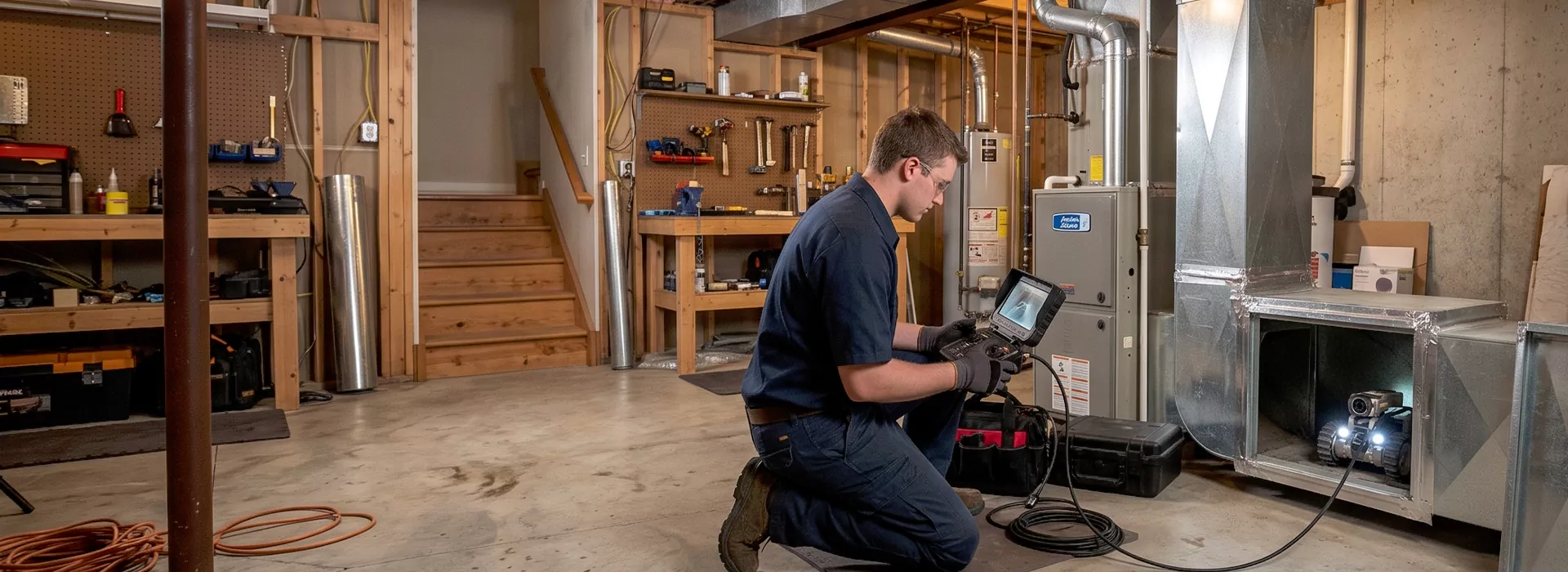 Robotic Duct Inspection Mansfield, Texas