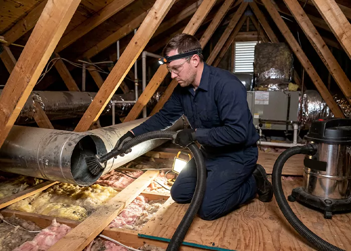 Skilled Mansfield Attic Duct Cleaning Company