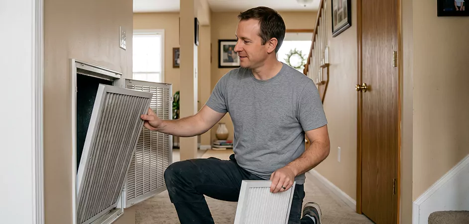 AC Air Filter Replacement in Mansfield, TX