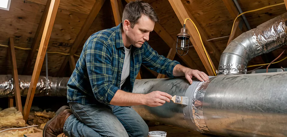 Air Duct Leak Repair in Mansfield, TX
