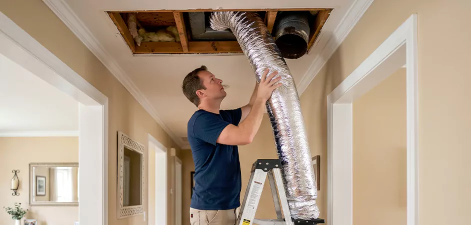 Air Duct Replacement in Mansfield, TX