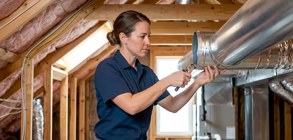 Dryer Vent Replacement in Mansfield, TX