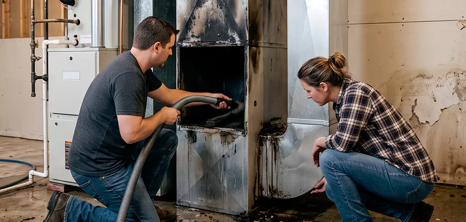 Fire and Flood Duct Restoration in Mansfield, TX