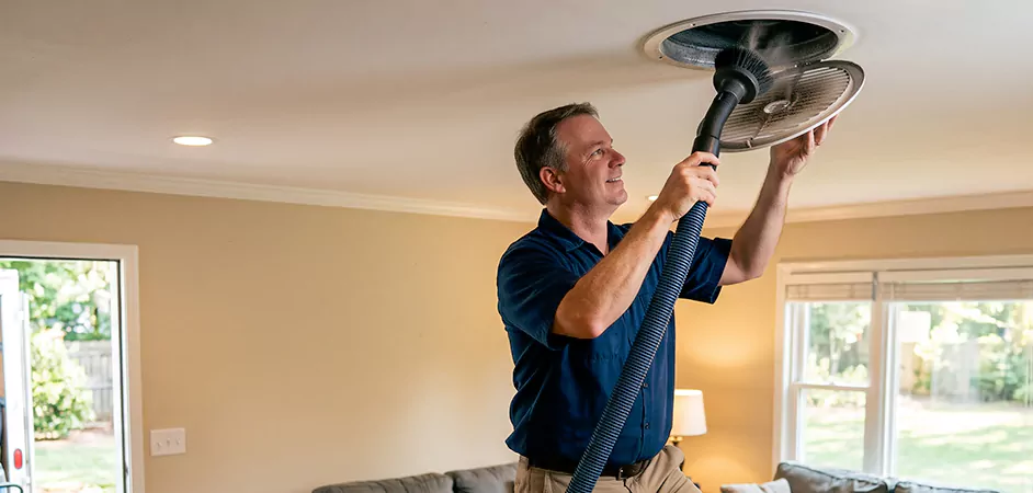Residential Air Vent Cleaning in Mansfield, TX