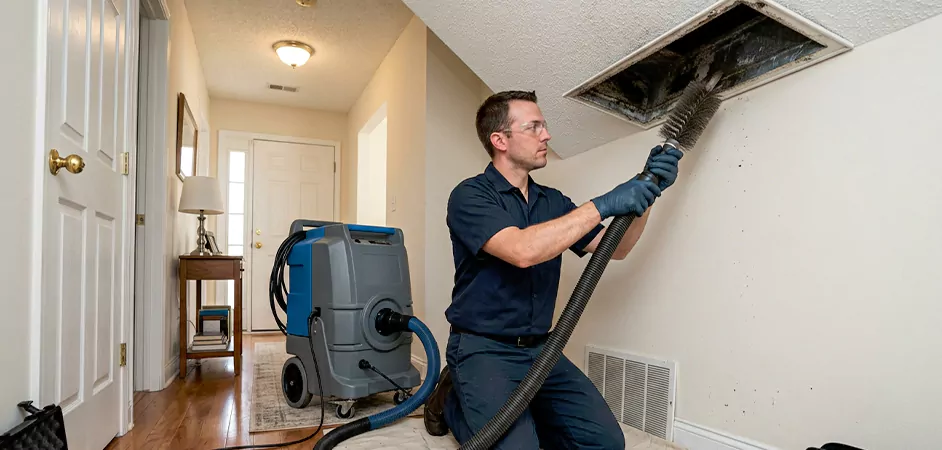 Mold-Affected Duct Deep Cleaning in Mansfield