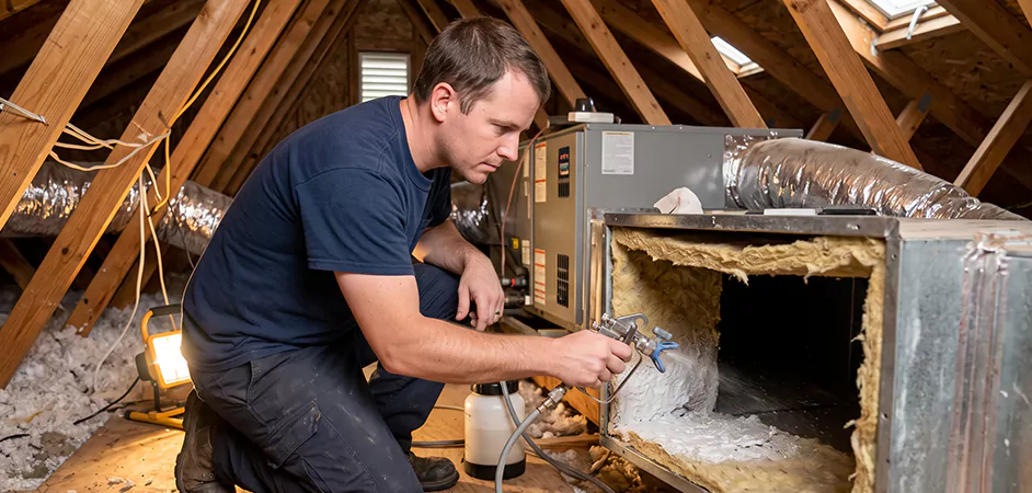 Duct Liner Encapsulation in Mansfield