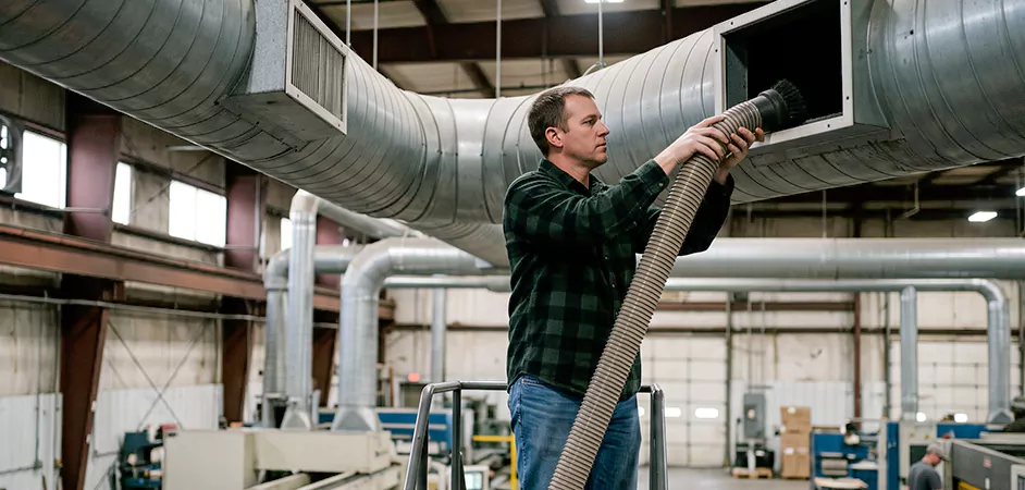 Post-Construction Duct Cleaning in Mansfield