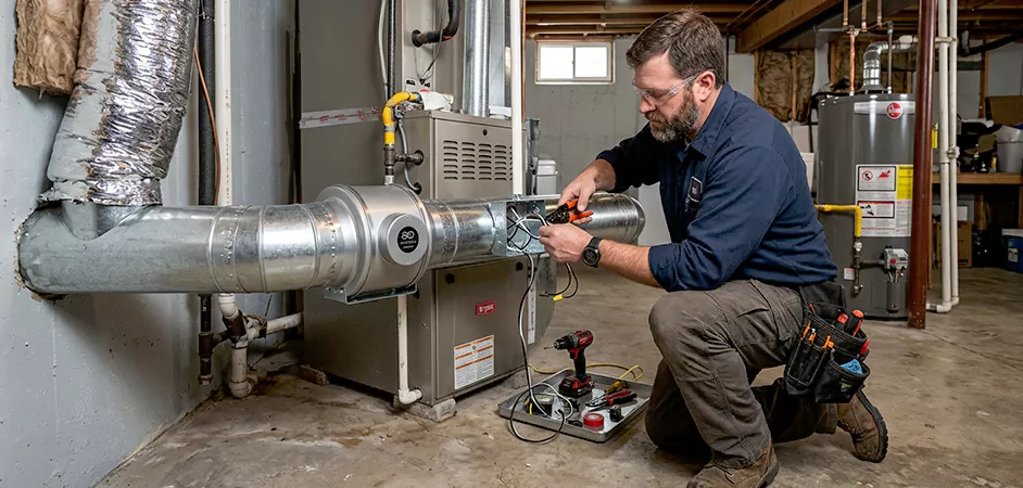 Booster Fan Installation in Mansfield