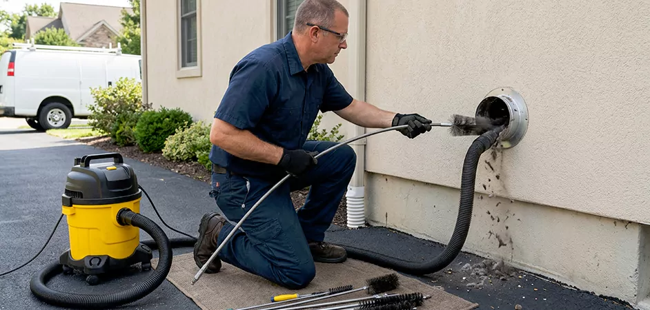Eco Friendly Commercial Dryer Vent Cleaning in Mansfield