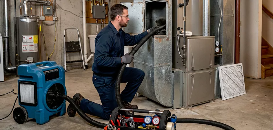 HVAC Tune Up and Duct Cleaning in Mansfield