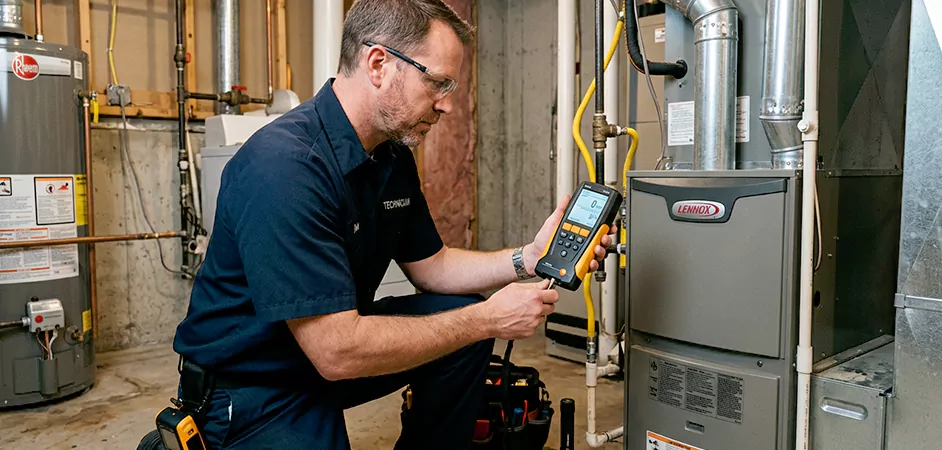 Carbon Monoxide Testing in Mansfield