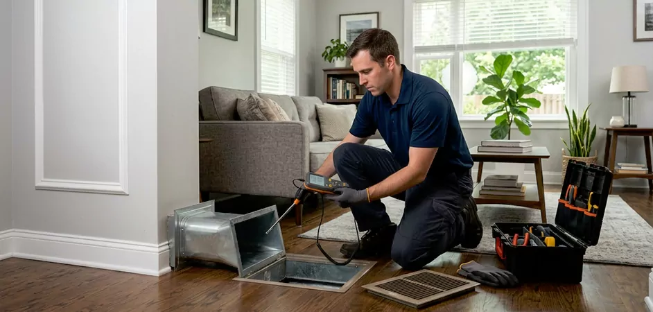 Exhaust Fan Upgrade in Mansfield