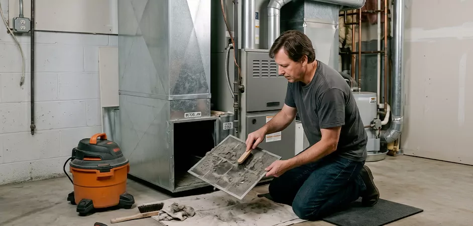 Dryer Lint Trap Maintenance in Mansfield
