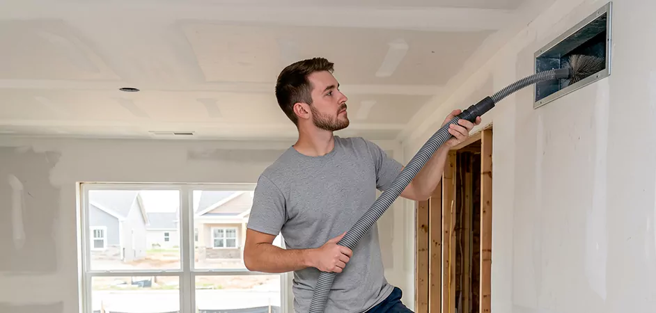 Multifamily New Construction Duct Cleaning in Mansfield