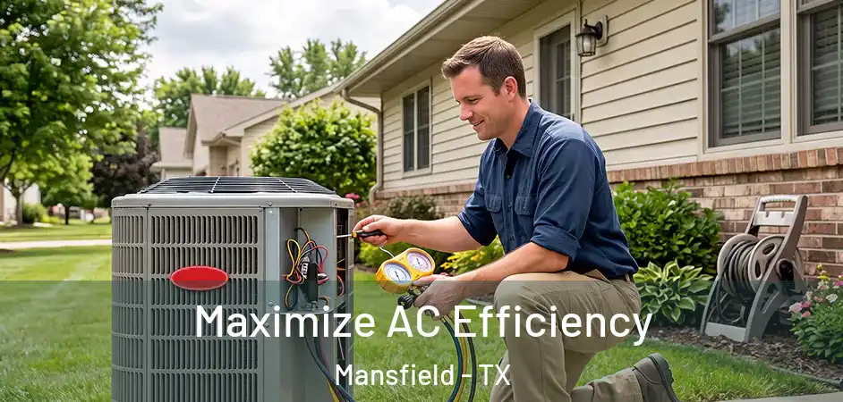 Maximize AC Efficiency Mansfield - TX